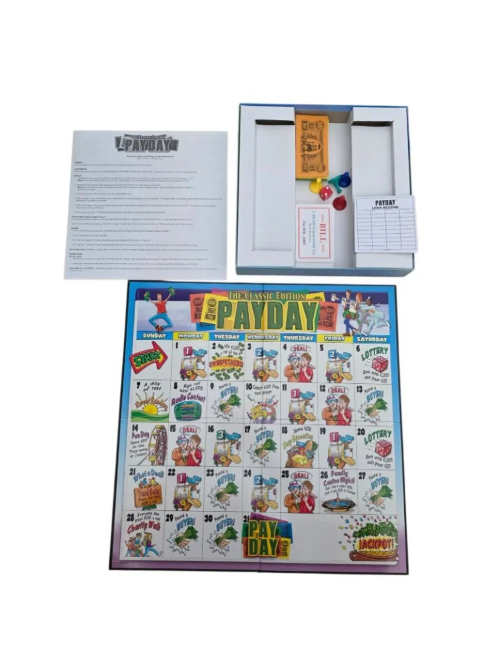 PAY DAY The Classic Edition Board Game Hasbro Played Once